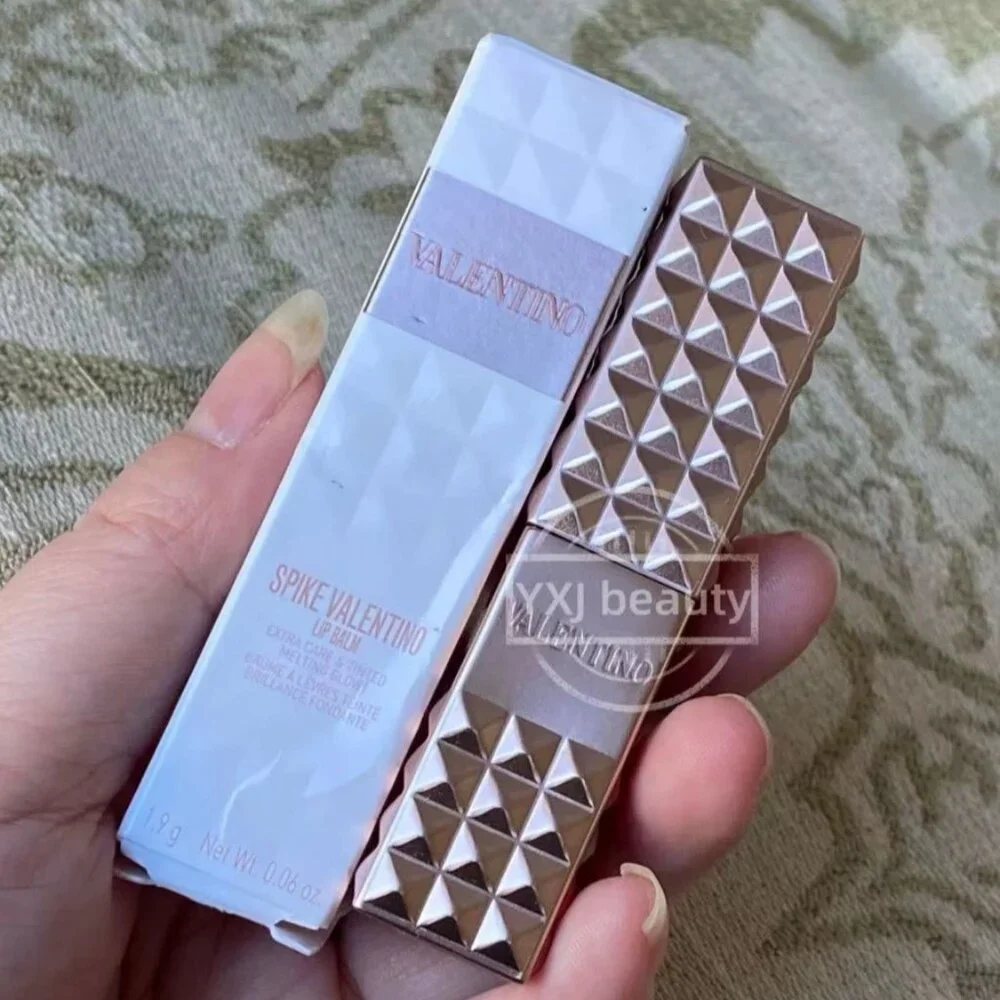 New Boxed Spike Valentino Hydrating Disco Lip Blam~199A Bold Brown~Full Size